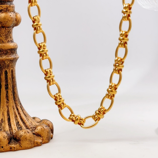 The "Georgia Chain" Necklace~ 18k Gold Plated Stainless Steel