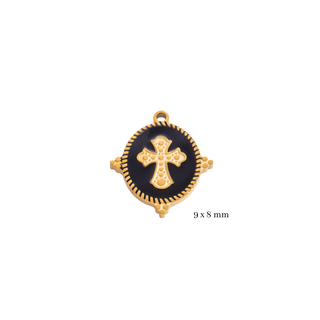 Ivory Icon Charm Collection 18k Gold Plated Tarnish Free