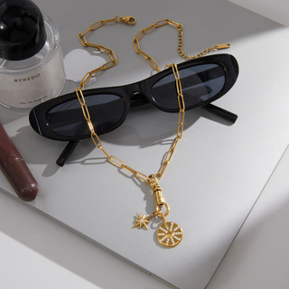 Celeste Starburst Necklace