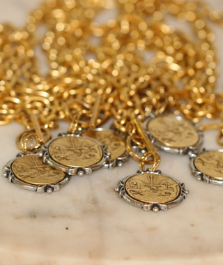 Neptune Coin Necklace