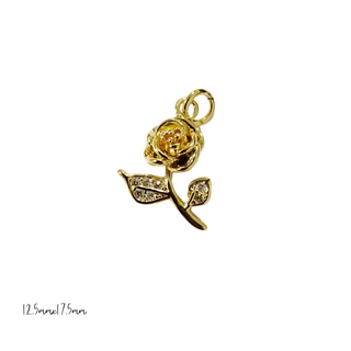 Golden Rose Charm ~ Deep South Originals