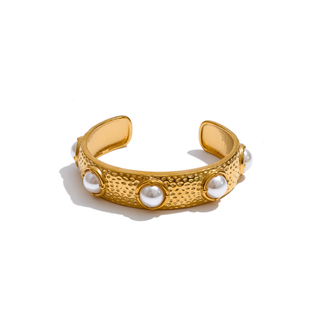 Pearl Ivy Cuff Bracelet
