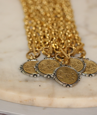 Neptune Coin Necklace