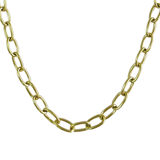 Madison Link Chain~ 18k Gold Plated Stainless Steel