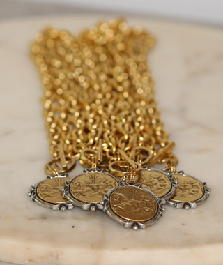 Neptune Coin Necklace