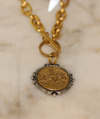 Neptune Coin Necklace