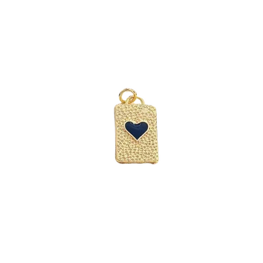 Midnight Love Tile Charm