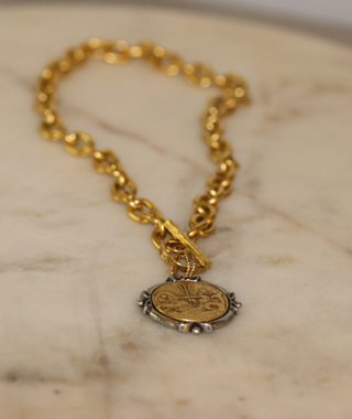 Neptune Coin Necklace