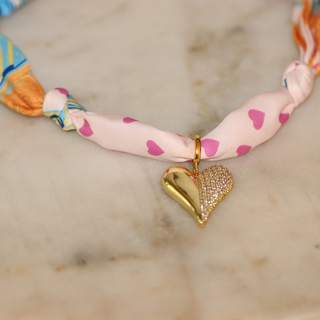 Forever Tied Scarf Necklace