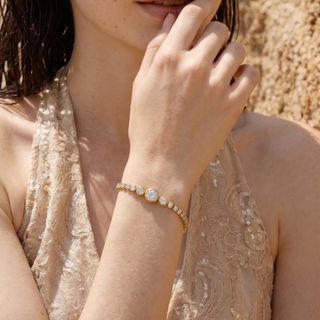 Juliette Bezel Tennis Bracelet