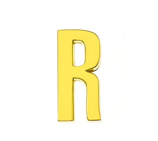 Scarf Slide Letters ~ Gold