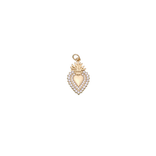 Heart Crown Charm ~ Deep South Originals