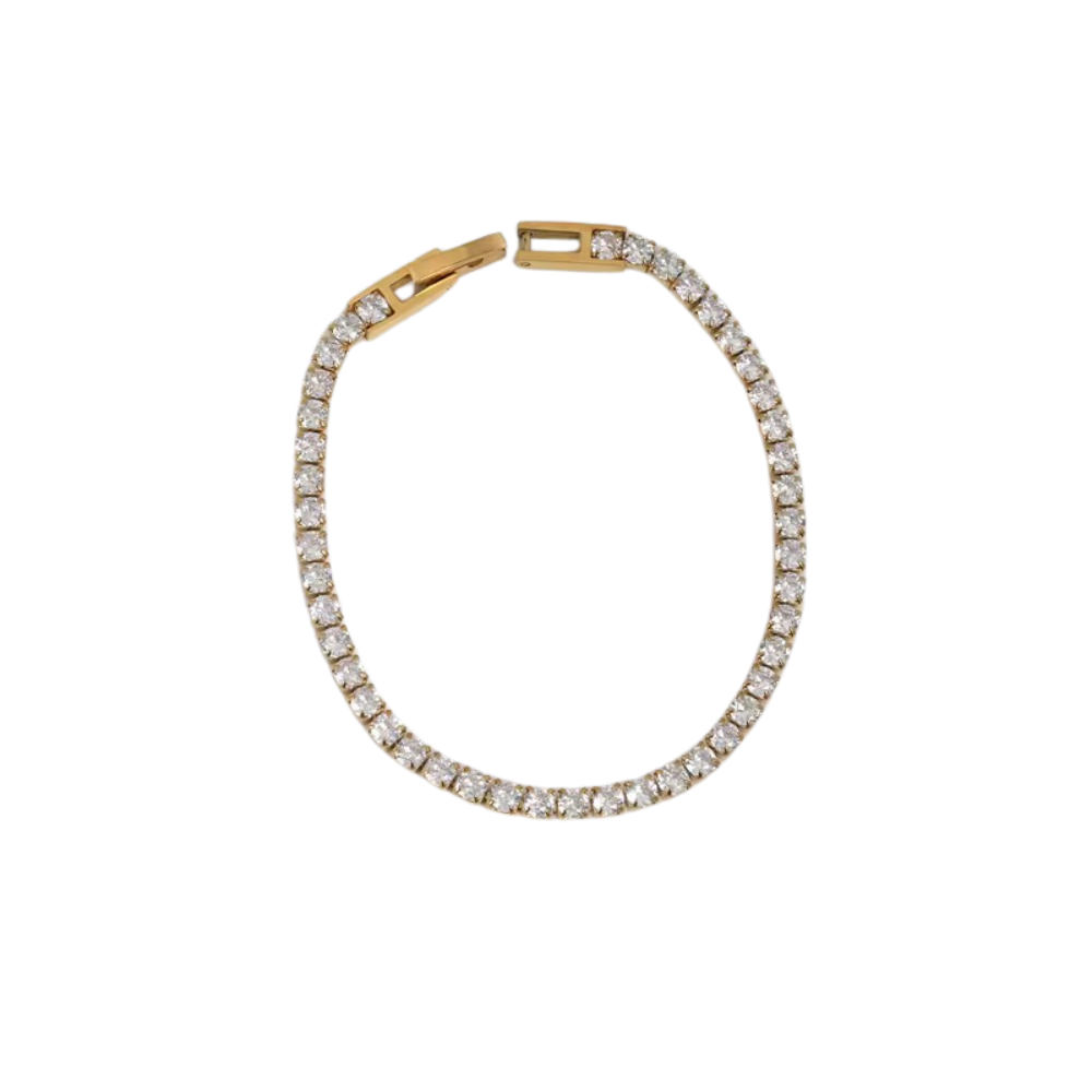 Cubic Zirconia Tennis Bracelet