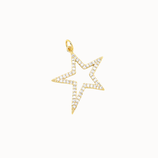 Starlight Star Charm ~  Charm for Necklaces and Bracelets