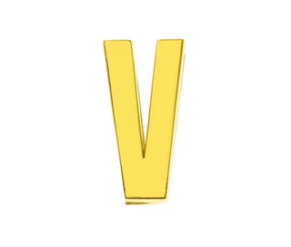 Scarf Slide Letters ~ Gold