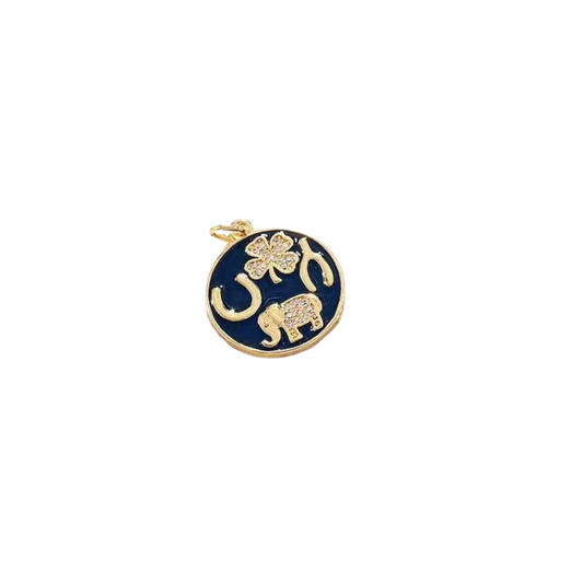 Lucky Symbols Enamel Charm