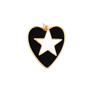 Starry Heart Charm ~ Deep South Originals