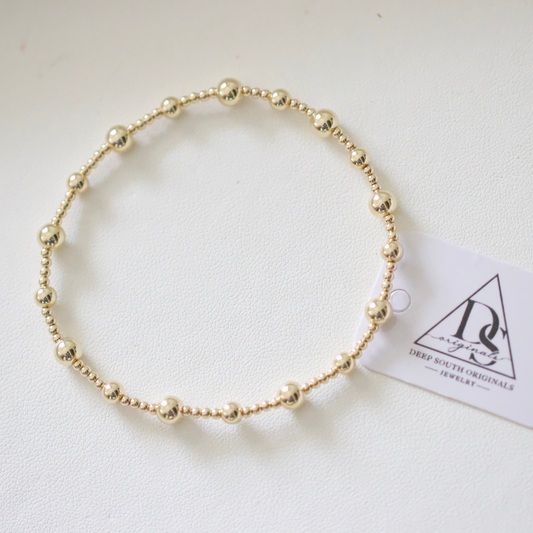 Ellie Bracelet ~ 14k Gold-Filled or 18k Gold-Plated Stainless Steel