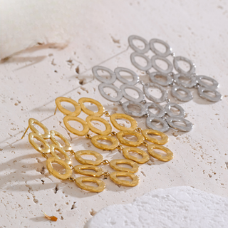 Cascade Loop Earrings
