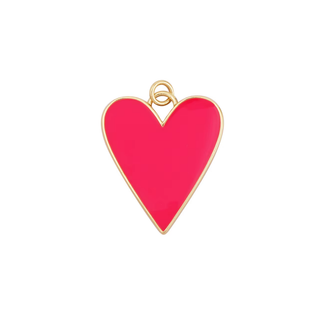 Sweetheart Slim Heart Charm