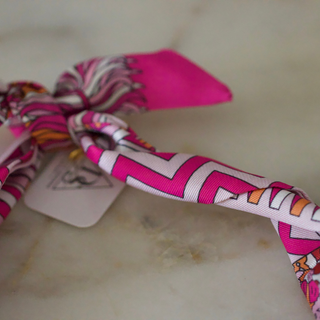 Pink Reverie Scarf Necklace