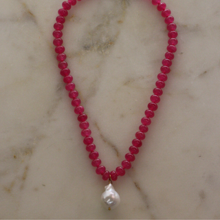Rosalie Baroque Pearl Necklace