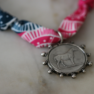 Rodeo Scarf Necklace
