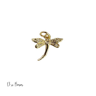 Dazzling Dragonfly Charm ~ Deep South Originals