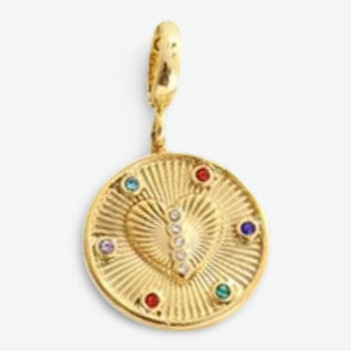 Clip Charms 14K Gold PVD Non Tarnish Stainless Steel