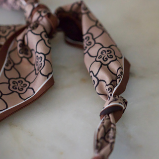 Vienna Cross Scarf Necklace