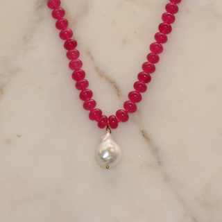 Rosalie Baroque Pearl Necklace