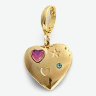 Clip Charms 14K Gold PVD Non Tarnish Stainless Steel