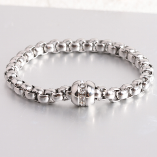 Lennox Magnetic Box Chain Bracelet – 18K Gold PVD Stainless Steel