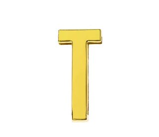 Scarf Slide Letters ~ Gold