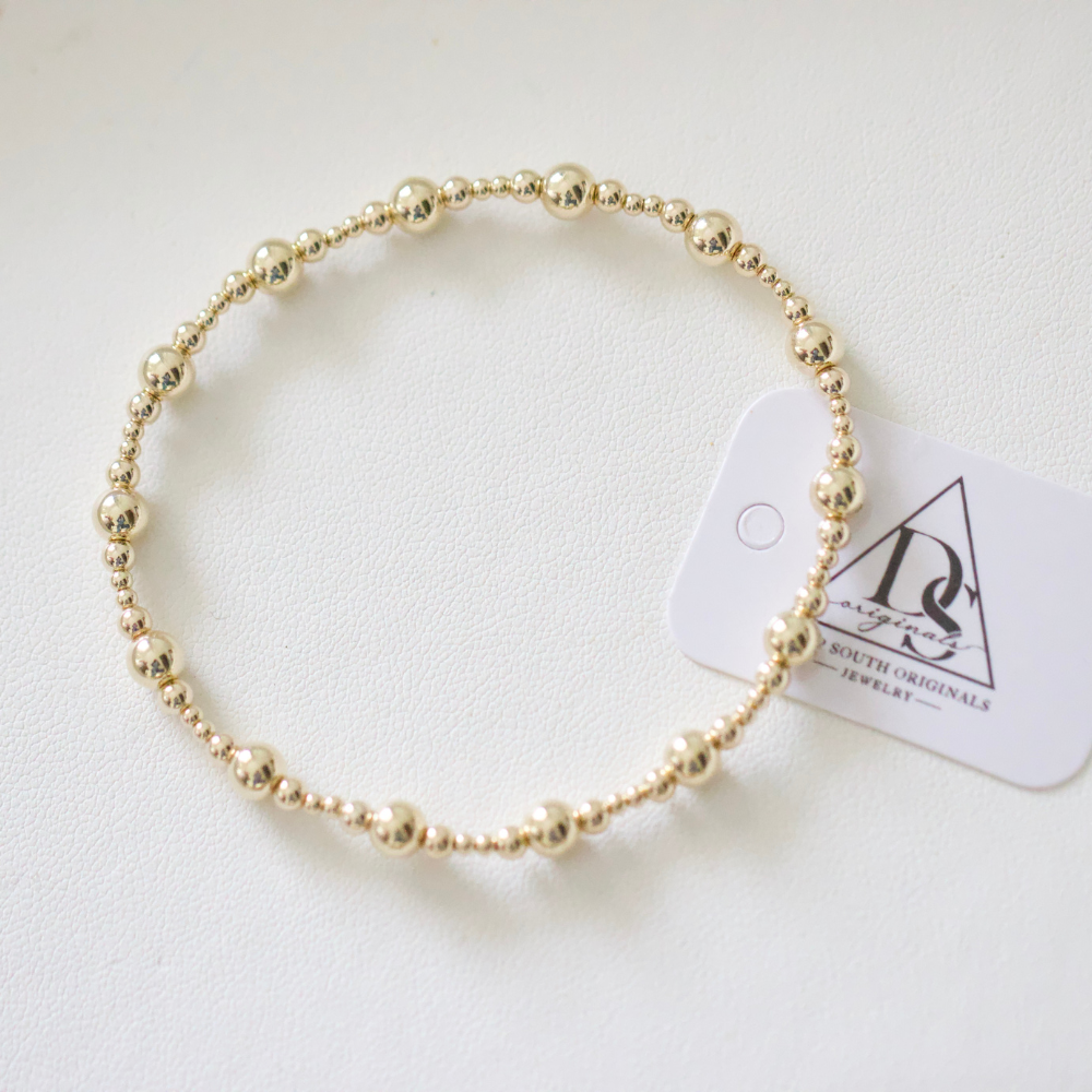 Sadie Bracelet ~ 14k Gold-Filled or 18k Gold-Plated Stainless Steel