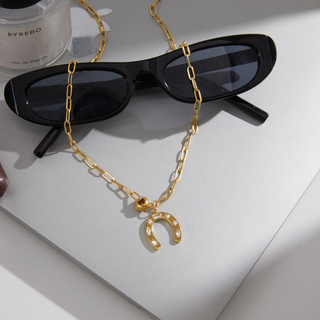 Lucky Horseshoe Necklace
