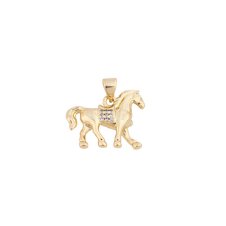 Gold Horse Charm ~ Deep South Originals