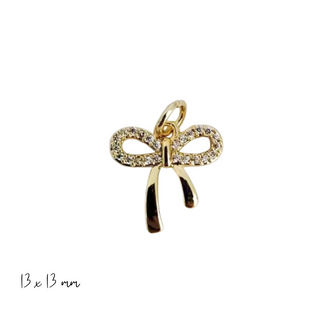 Dainty Bow Charm ~ Deep South Originals