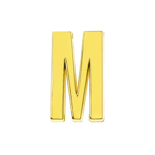 Scarf Slide Letters ~ Gold
