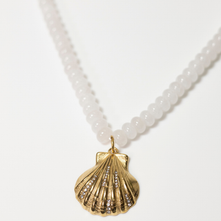 Seaside Shell Necklace – 18K Gold-Plated Non-Tarnish Stainless Steel