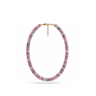 Monterey Gemstone Necklace – Natural Gemstone Beaded Necklace