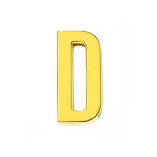 Scarf Slide Letters ~ Gold