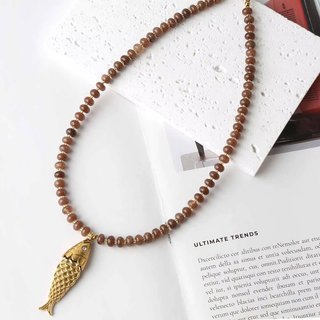 PREORDER | Isla Fish Beaded Necklace