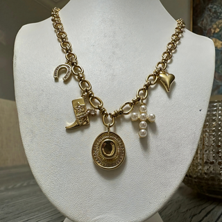 Western Chic Charm Necklace ~ Deep South Originals