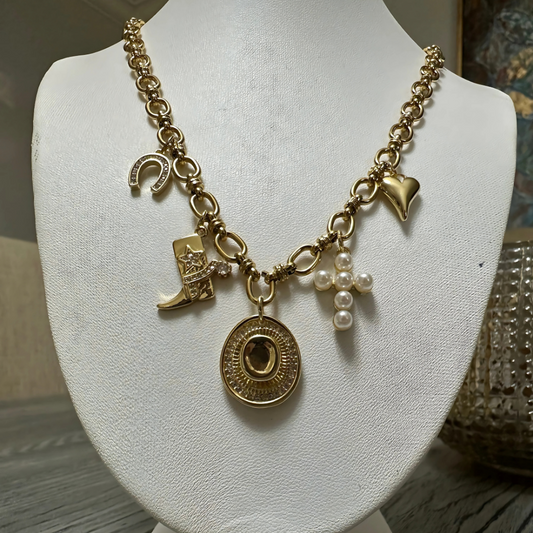 Western Chic Charm Necklace