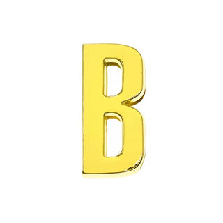 Scarf Slide Letters ~ Gold