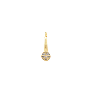 Drop the Mic Charm ~ Gold Filled -  - 