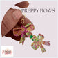 Preppy Bow Acrylic Earrings-Sunshine Meadows