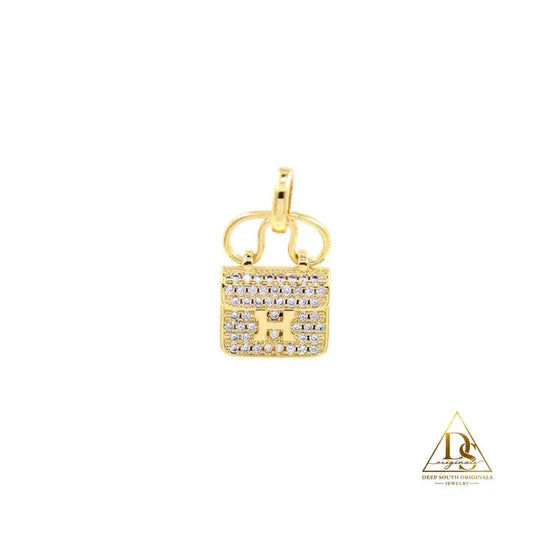 Glitzy Handbag Charm -  - 