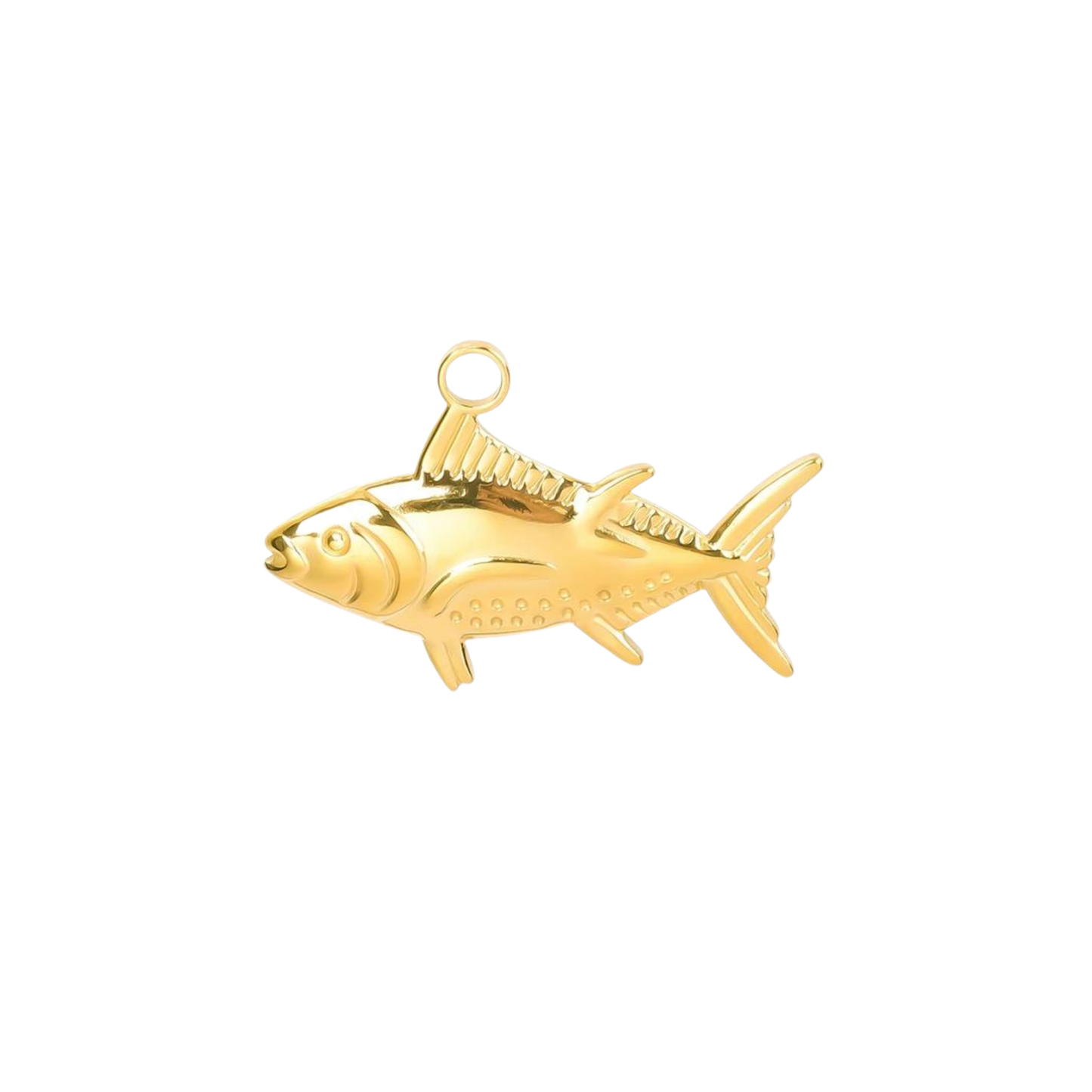 Gold Fish Charm -  - 